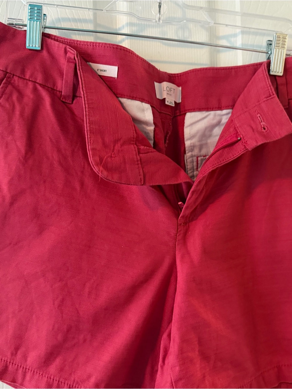 💕 LOFT Outlet 6" Chino Shorts – Size 10